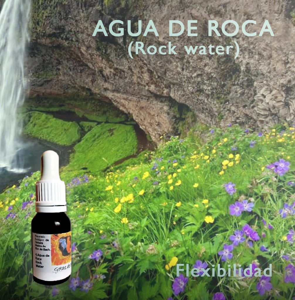 flores de bach agua de roca rock water