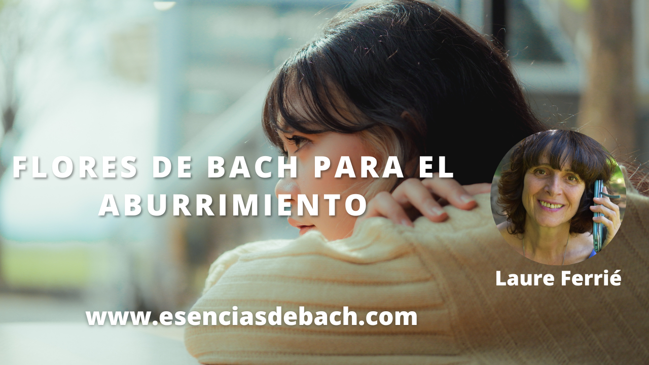 aburrimiento y flores de bach